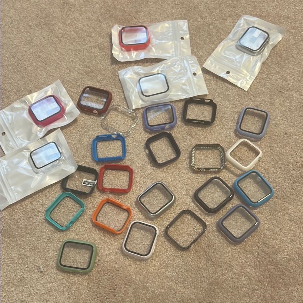 Colorful Watch Case Covers